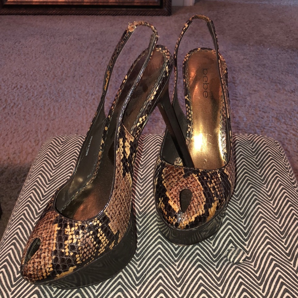 Bebe Heels with a  whole lot of life left